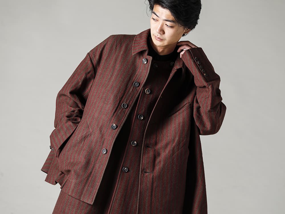 ZIGGY CHEN 22-23AW デタッチャブルコートスタイル - FASCINATE BLOG