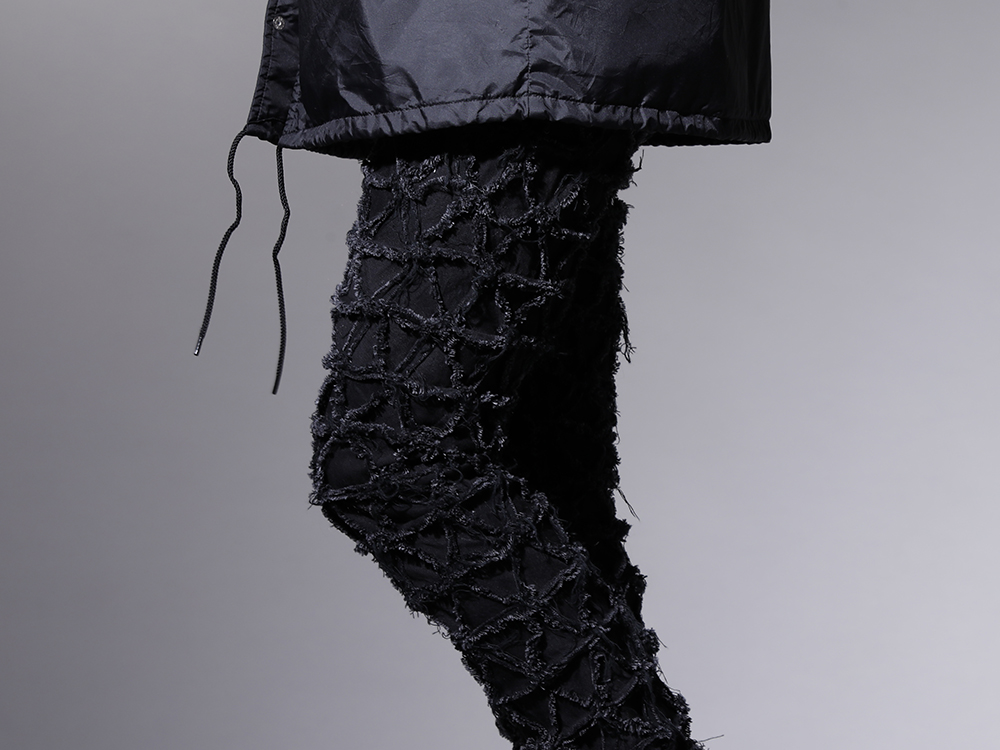 PHENOMENON 2022-23AW - Denim pants that boasted overwhelming popularity at the time of first appearance - ILLPT22A-009-black(Delta Denim pants Black) - 3-004