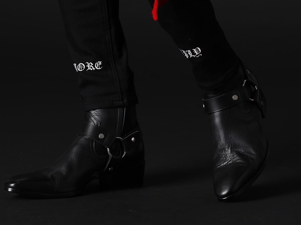 ガラアーベント 2022-23AW - すっきりとエレガンスなパンツにロックさを加えるベルト - 87115902(ハーネスリング ブーツ) - 3-005