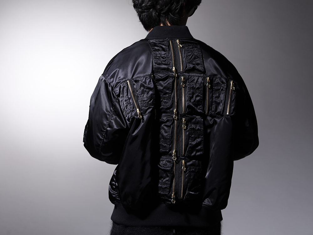 フェノメノン 2022-23AW - コラボレーションにより実現したスペシャルな1着 - ILLCS22A-036(マスターマインド・ワールド × フェノメノン クロス ループ MA-1) - 2-003