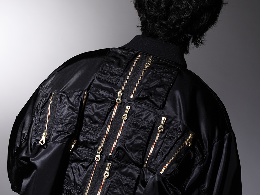 フェノメノン 2022-23AW - コラボレーションにより実現したスペシャルな1着 - ILLCS22A-036(マスターマインド・ワールド × フェノメノン クロス ループ MA-1) - 2-007