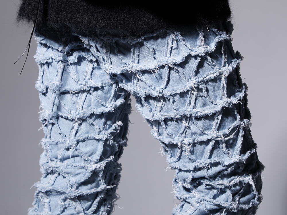 フェノメノン 2022-23AW - 登場時に人気を博したデニムパンツが復刻 - ILLPT22A-009-lt-indigo(デルタ デニムパンツ ライトインディゴ) - 3-005