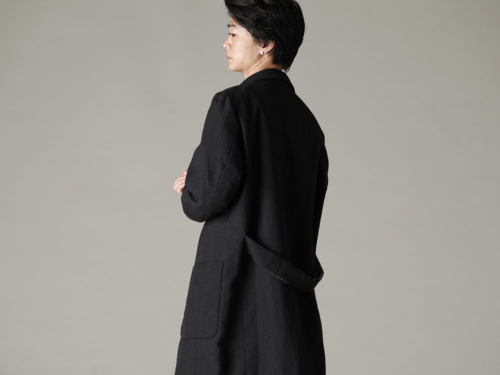 Bergfabel 22-23AW Details and fabrics with a special attention to detail  - C109-164 Worker Coat - Sh112-A70 Tyrol Shirt 2-003