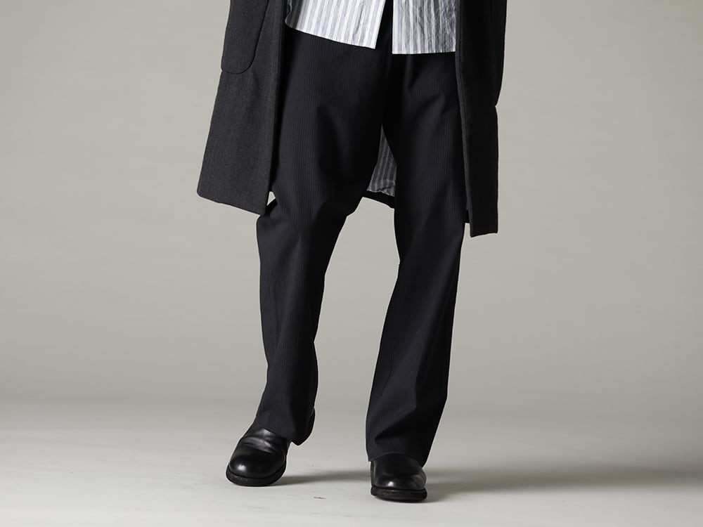 Bergfabel 22-23AW Timeless and established design - P114-165 Joseph Pants - 788Z_H Back Zip Boots Double Sole - Horse Full Grain Leather 3-003