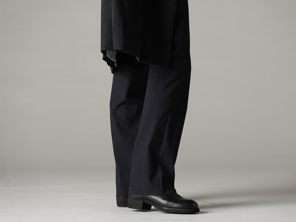 Bergfabel 22-23AW Timeless and established design - P114-165 Joseph Pants - 788Z_H Back Zip Boots Double Sole - Horse Full Grain Leather 3-004