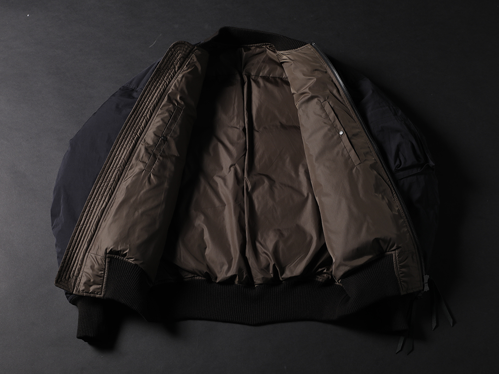 ザ ヴィリディアン 2022-23AW - 生地の特徴について - VI-3507-06(ダウン ボンバージャケット) - 2-007