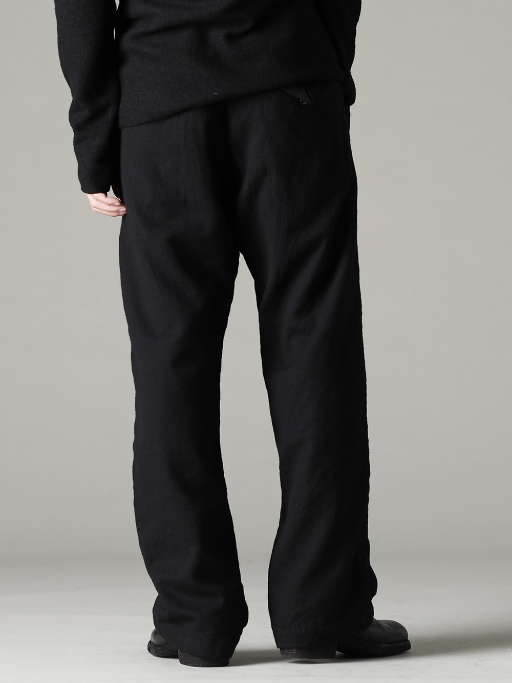 GARMENT REPRODUCTION OF WORKERS(ガーメント リプロダクション オブ ワーカース) 22-23AW(秋冬) ファーマーズ トラウザー ウール ブラック 6-003