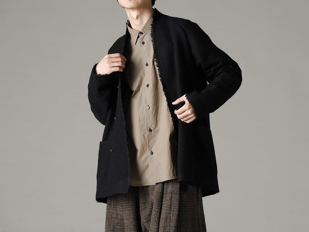 DEVOA(デヴォア) 22-23AW(秋冬) ブランドならではのこだわりのデザイン  - JKN-MCG カーディガン カシゴラ - Shirt-a-Tamamushi 玉虫 シャツ 2-001