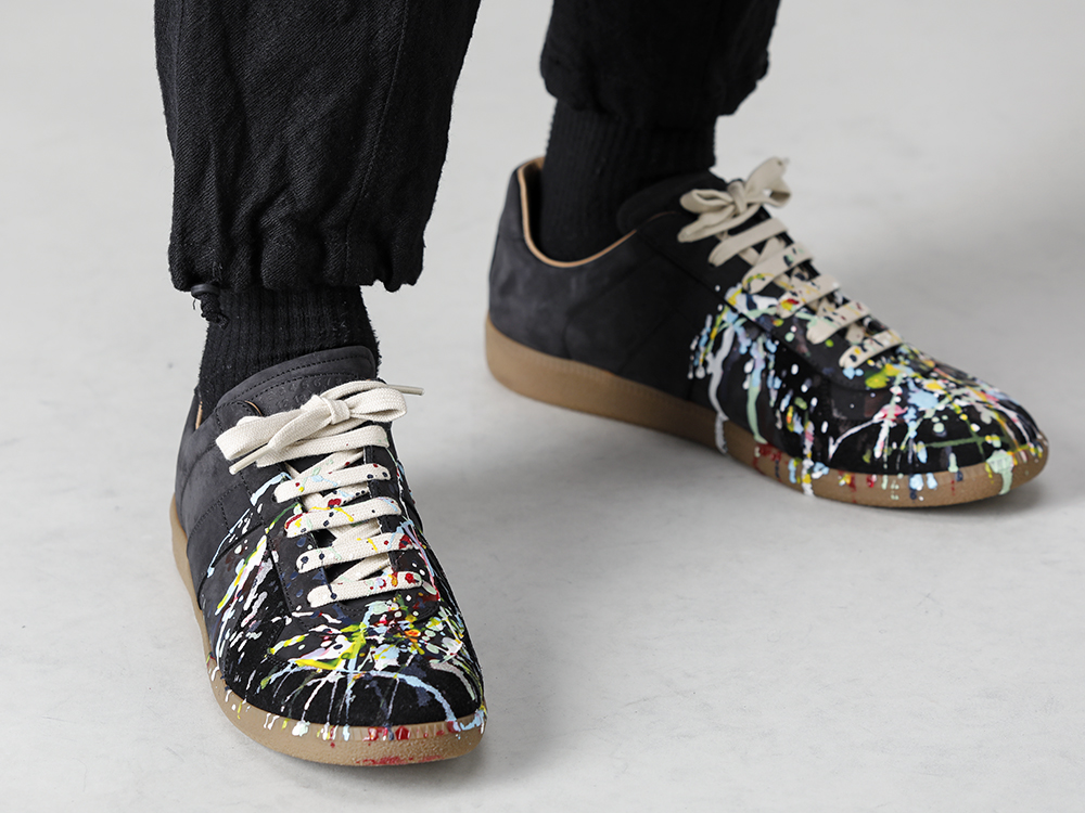 Maison Margiela -  メゾン マルジェラ 22-23AW 見出し2  - S57WS0240-Replica Painter Black - VI-3512-04-Wool / Linen Easy Pants 2-005