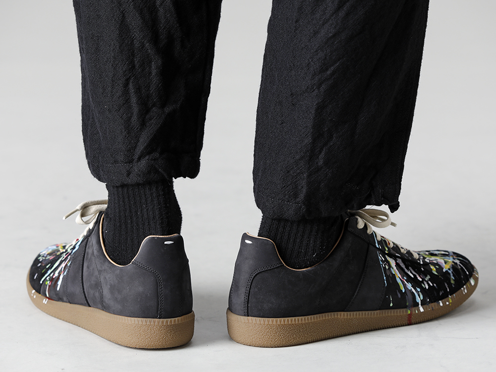 Maison Margiela -  メゾン マルジェラ 22-23AW 見出し2  - S57WS0240-Replica Painter Black - VI-3512-04-Wool / Linen Easy Pants 2-006