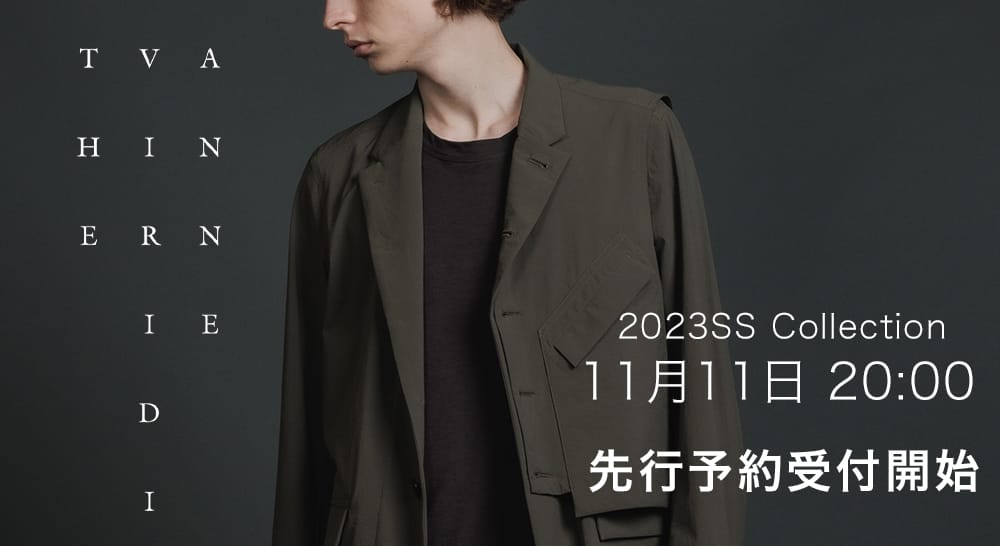 [予約情報] 11月11日(金) 20時より The Viridi-anne 2023SSコレクションの予約を受付開始します！