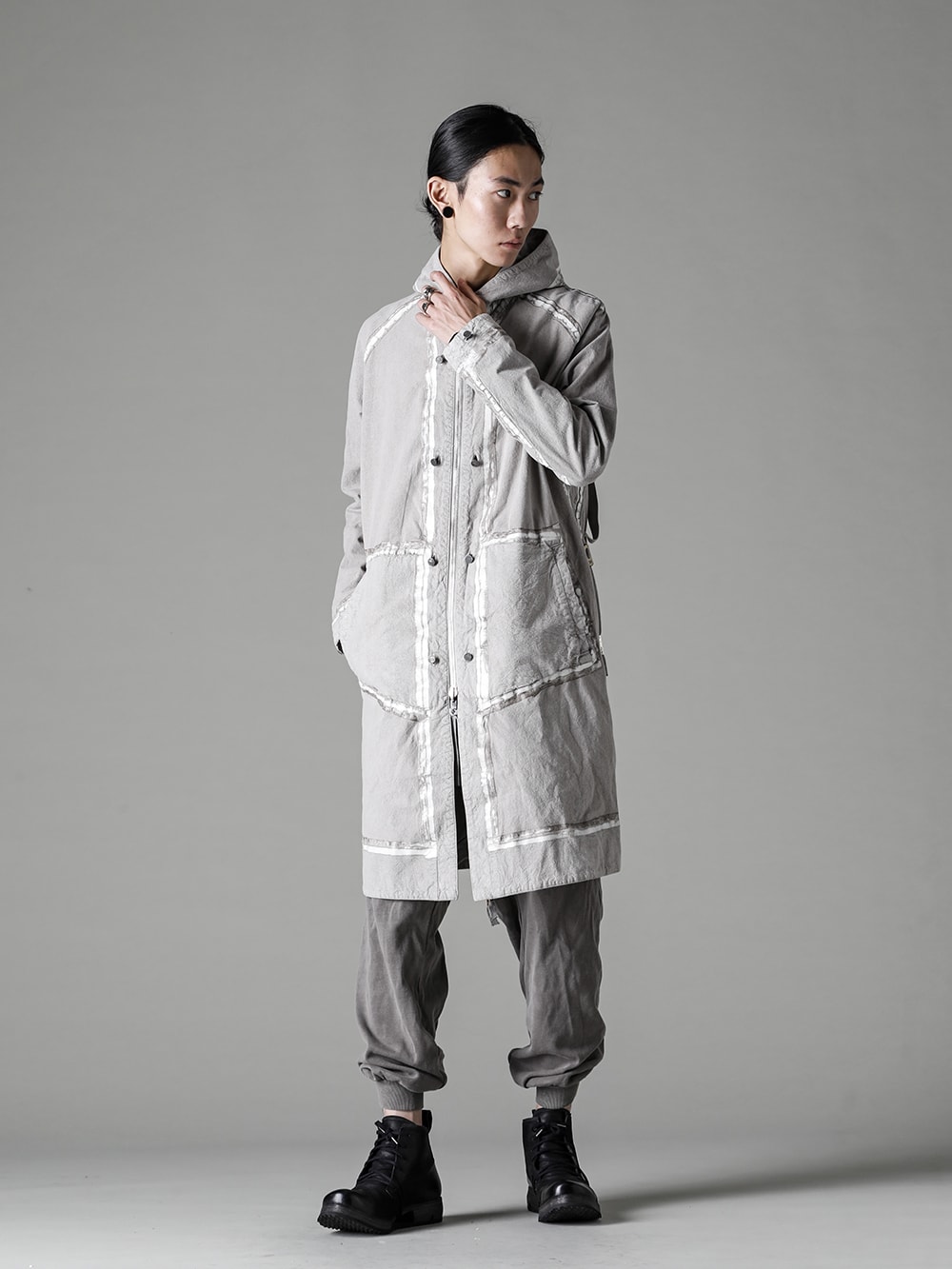 BORIS BIDJAN SABERI 22-23AW パーカー1.2 ST F1506F-W スタイリング