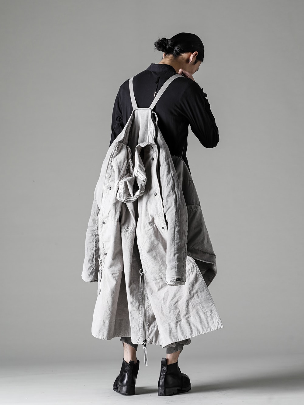 Boris Bidjan Saberi(ボリス ビジャン サベリ) 22-23AW(秋冬) PARKA1-2-ST-F1506F-W パーカー1.2 ST F1506F-W P18.1-F0409C P18.1 F0409C SHIRT1-F1505F-F035 シャツ1 F1505F+F035 BOOT4-LEATHER ブーツ4 レザー