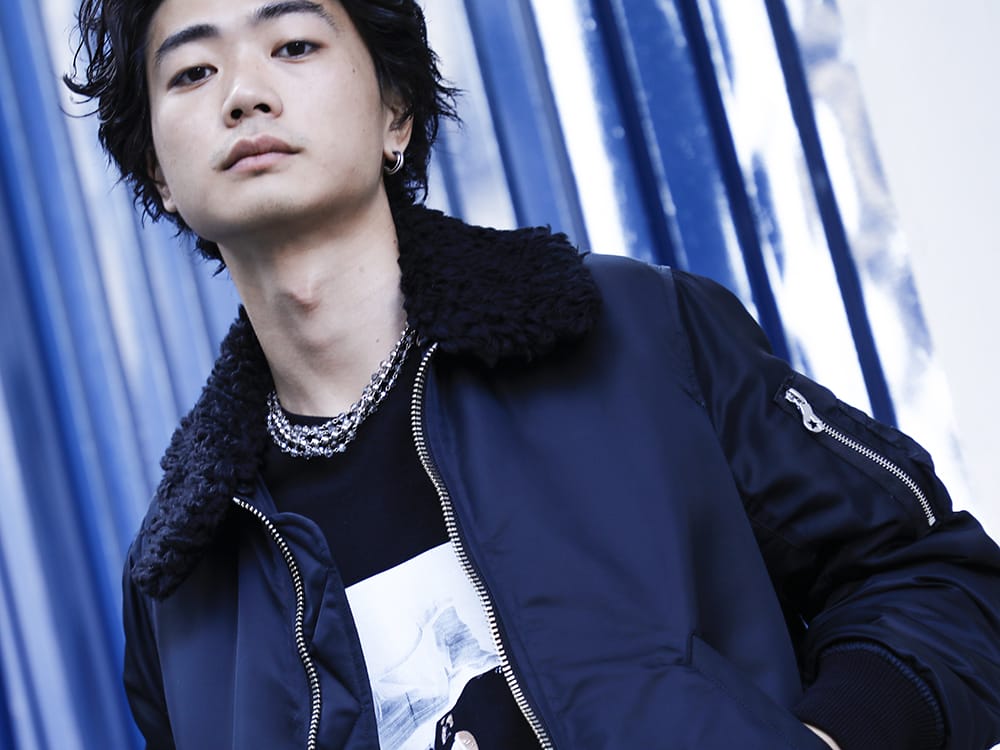 PHENOMENON 2022-23AW - Jacket filled with the brand's commitment - ILLJK22A-007-black(Cross Flight Jacket Black) - 2-005