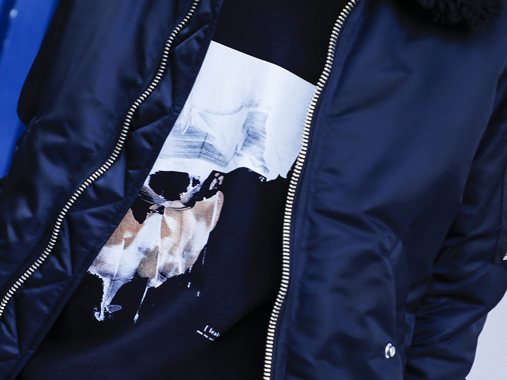 JULIUS 2022-23AW - Jacket filled with the brand's commitment - 807CPM2-Black(Cotton Jersey Drape SS T-Shirts Black) - 2-009