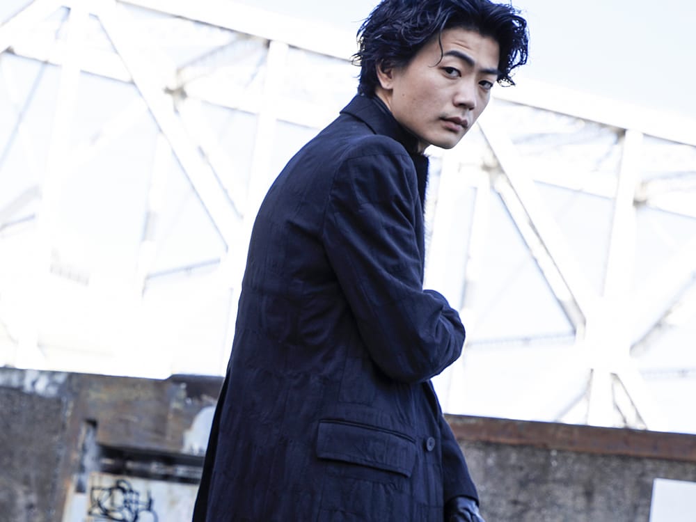 ディーハイゲン 2022-23AW - クラシカルなシルエットに無骨さを感じるディテールを - ST106-0322A(Scabパッチワークジャガードストレッチコットンチェスターコート) - 2-006