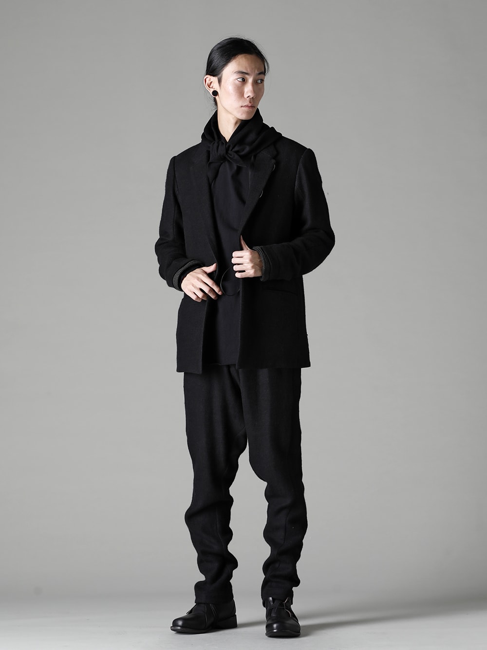 DEVOA 22-23AW AC-STHS Pure Cashmere Electrically Heated Scarf Full body of styling