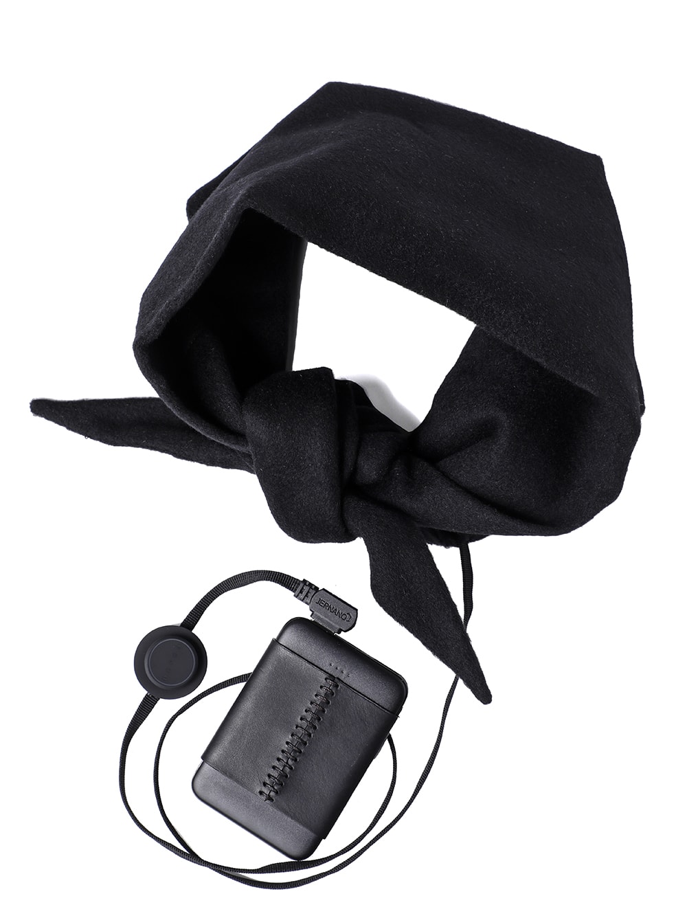 DEVOA 22-23AW AC-STHS Pure Cashmere Electrically Heated Scarf Outer fabric is made of 100% pure cashmere