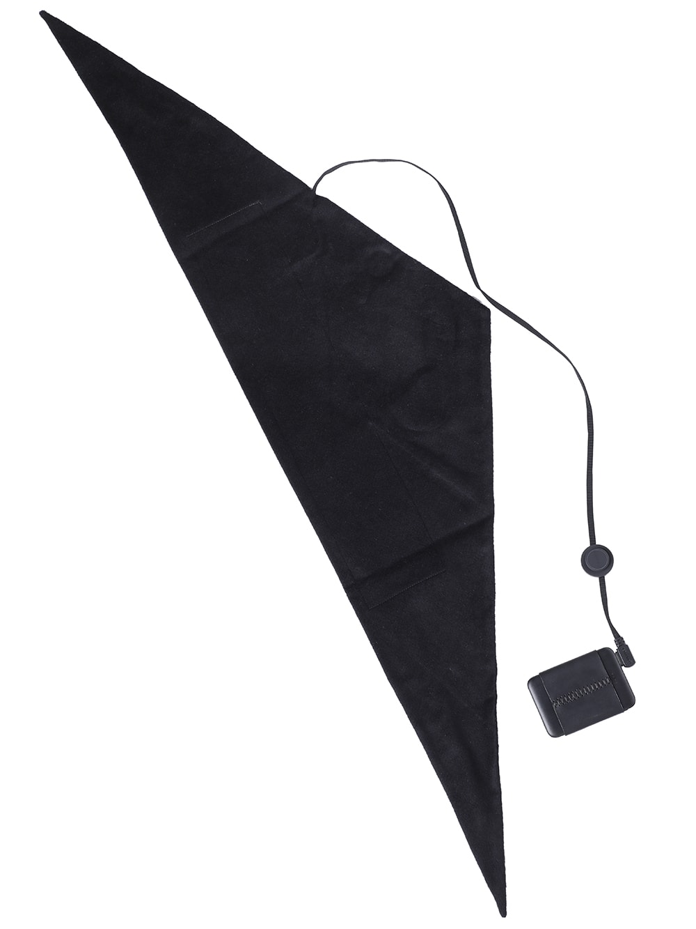 DEVOA 22-23AW AC-STHS Pure Cashmere Electrically Heated Scarf Inner is a built-in ultra-thin electric heating sheet developed by Schoeller. 2-001