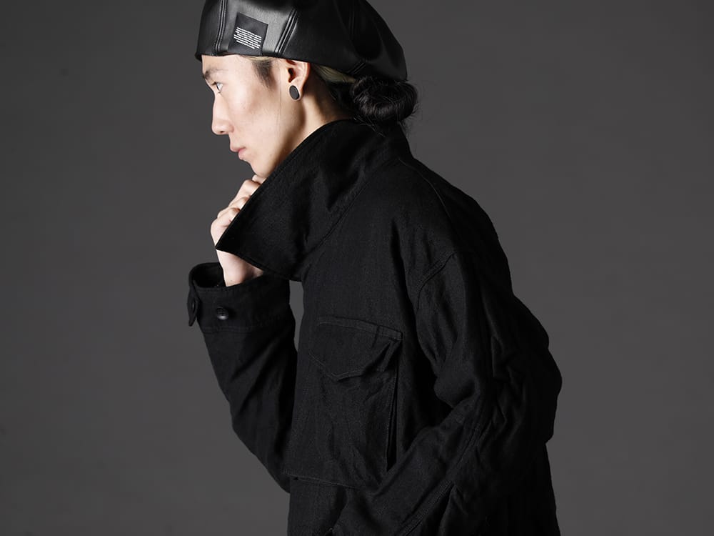 ザ ヴィリディアン 2022-23AW - 男らしさもありながら、程良く落ち着きのある素材を使用した今季注目のコート - VI-3510-06(ウール/リネン コート) - 2-005