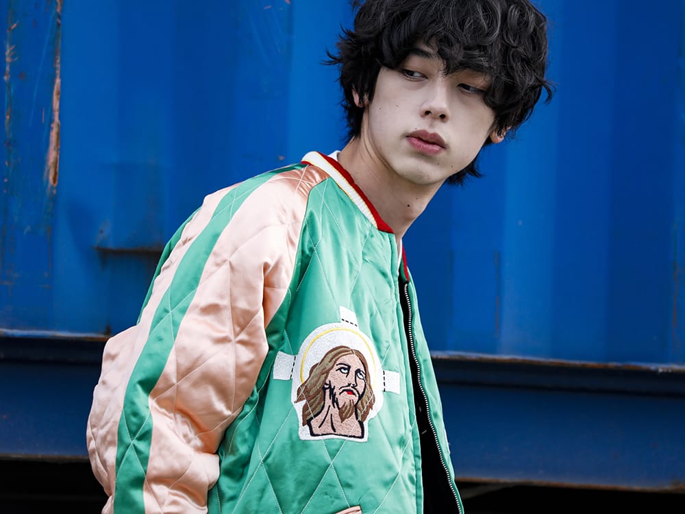 セントマイケル 2022-23AW - コラボレーションによるスペシャルな1着 - SM-S22-0000-059(デニムティアーズ × セントマイケル セントティアーズ リバーシブル スカジャン) - 2-013