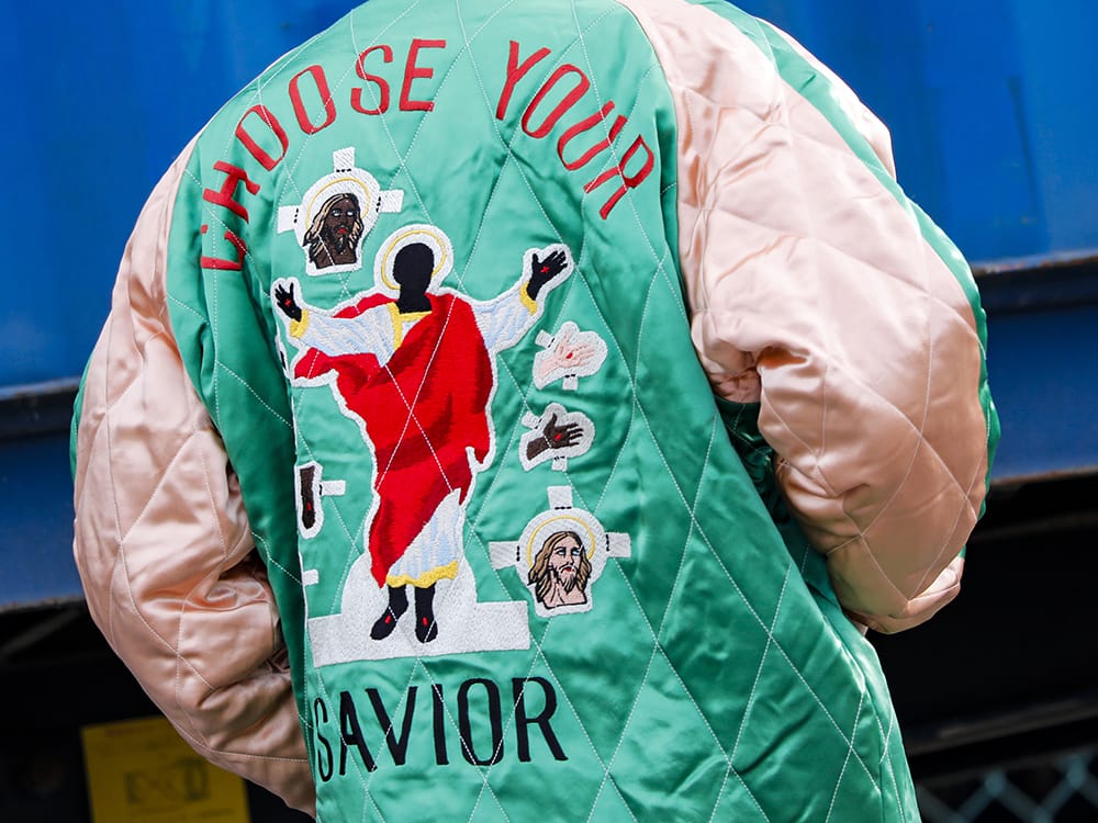 セントマイケル 2022-23AW - コラボレーションによるスペシャルな1着 - SM-S22-0000-059(デニムティアーズ × セントマイケル セントティアーズ リバーシブル スカジャン) - 2-014