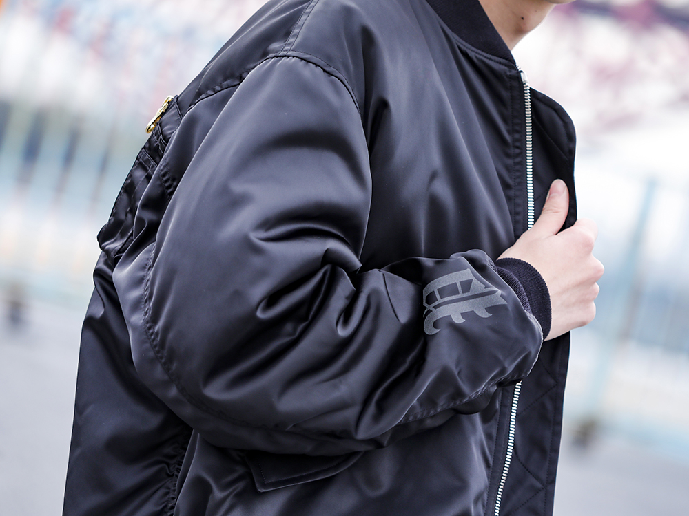 フェノメノン 2022-23AW - インパクトある背面ディテールが特徴のコラボMA-1 - ILLCS22A-036(マスターマインド・ワールド × フェノメノン クロス ループ MA-1) - 2-008