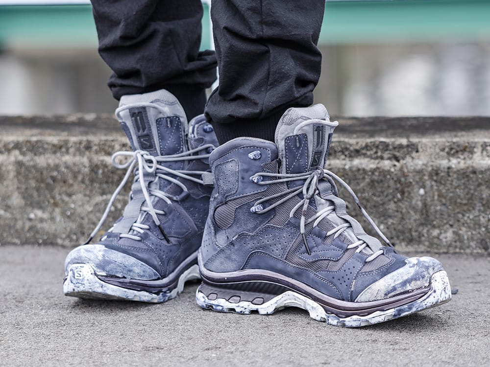 イレブン バイ ボリス ビジャン サベリ 2022-23AW - ミリタリースタイルをより楽しめるパンツやシューズ。 - BOOT2-GTX-BLACK-DYE-001(BOOT2 ゴアテックス ブラックダイ) - 3-006