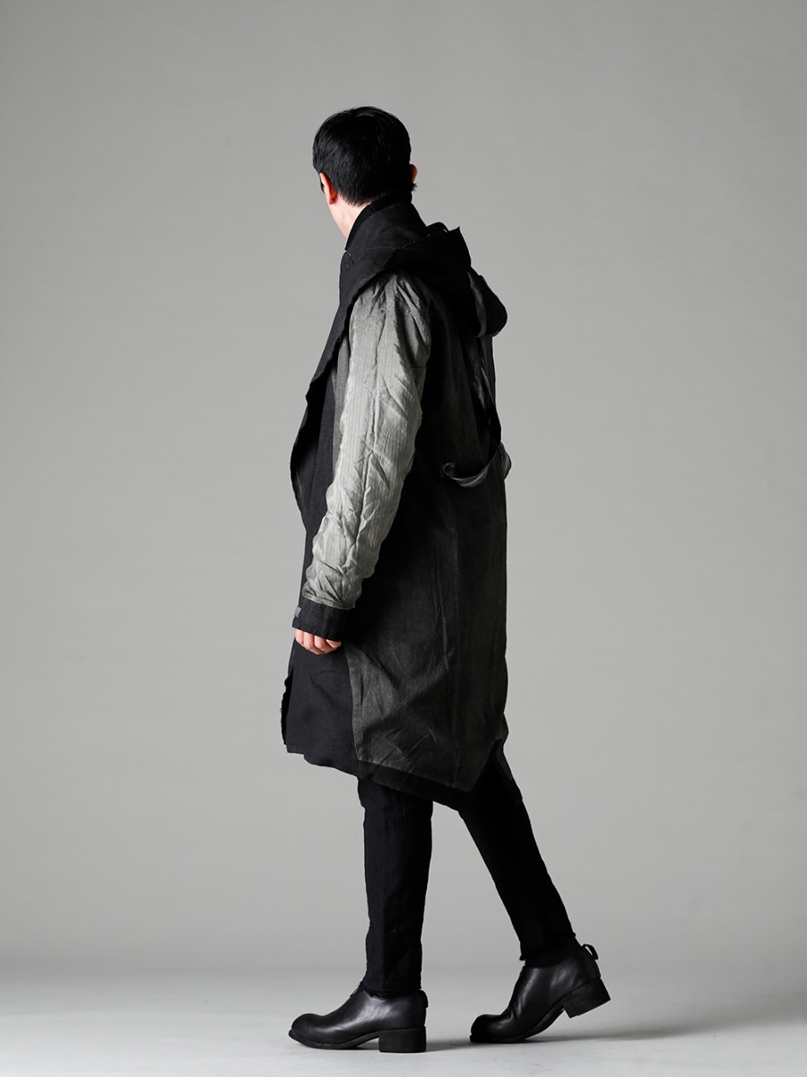 masnada 22-23AW  The brand's most popular military design is on the cover of the official site. - M2920 Reversible Parka - TTW-wn Wool Bottle Neck Knit Black - M2913 Lined Baggy Pants - PL0FZ Orthopaedic Decollete Shoes Double Sole Horse Full Grain - PL0FZ 1-002