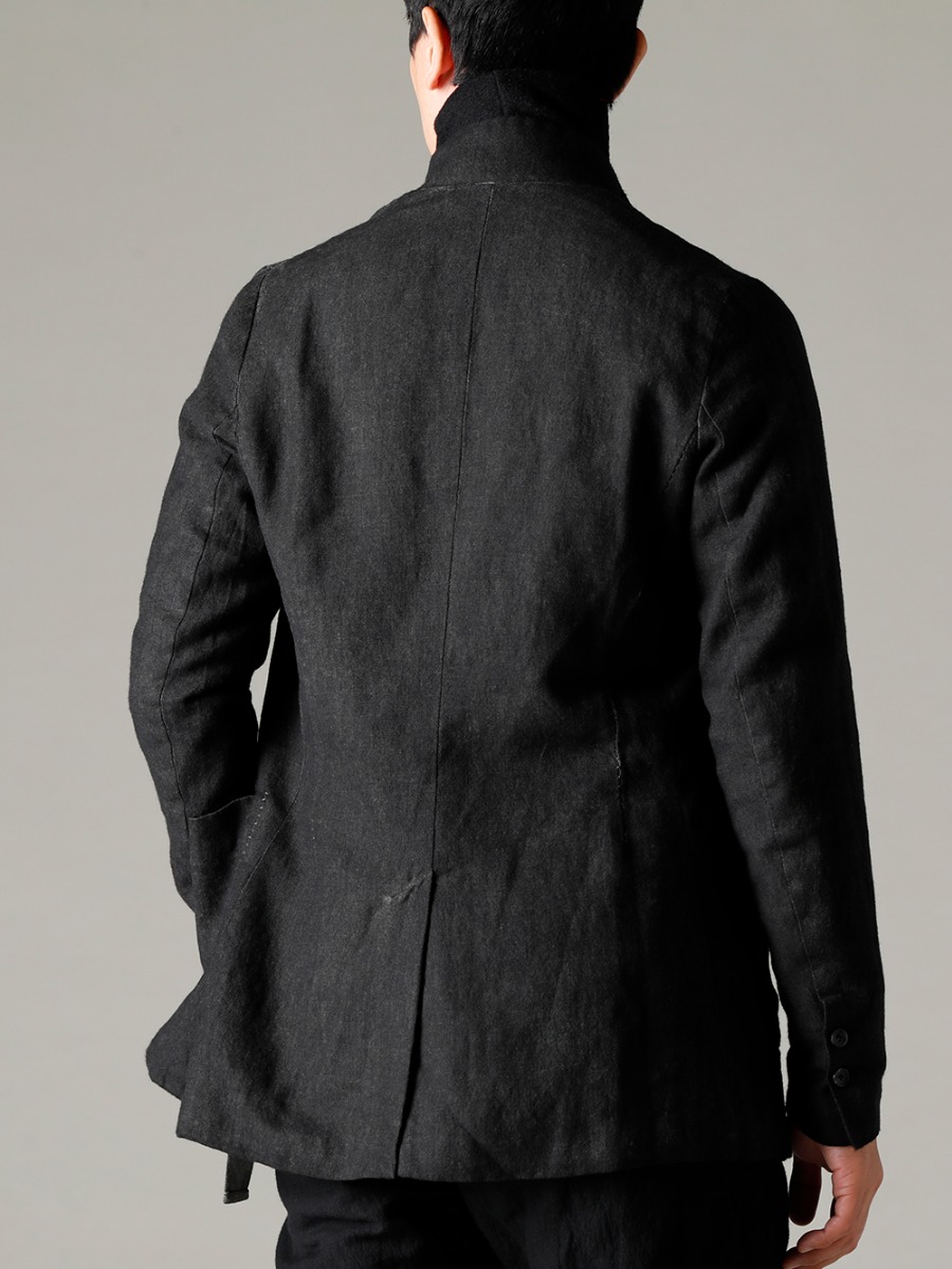 masnada 22-23AW On the reverse side is a tailored jacket with an alluringly mature look. - M2921 Reversible Jacket  4-001