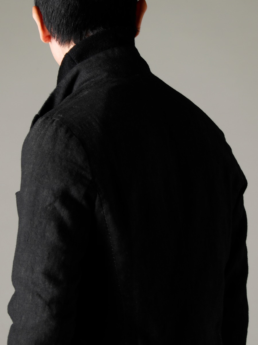 masnada 22-23AW On the reverse side is a tailored jacket with an alluringly mature look. - M2921 Reversible Jacket  4-001