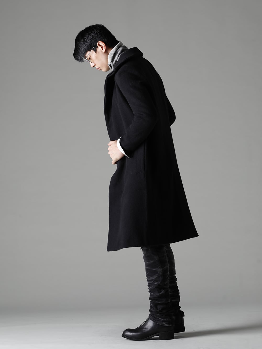 Forme D’expression 22-23AW  Practical, lean and simple design - UC028-GTTB Minimal SB Coat - TTC-wmpl-Grey-Beige Italy MAPEL Wool Knit Bottle Neck Grey - Beige - P13-TF-F1603K-BLACK-DENIM P13. TF F1603K BLACK DENIM - PL0FZ Orthopaedic Decollete Shoes Double Sole Horse Full Grain - PL0FZ 1-003