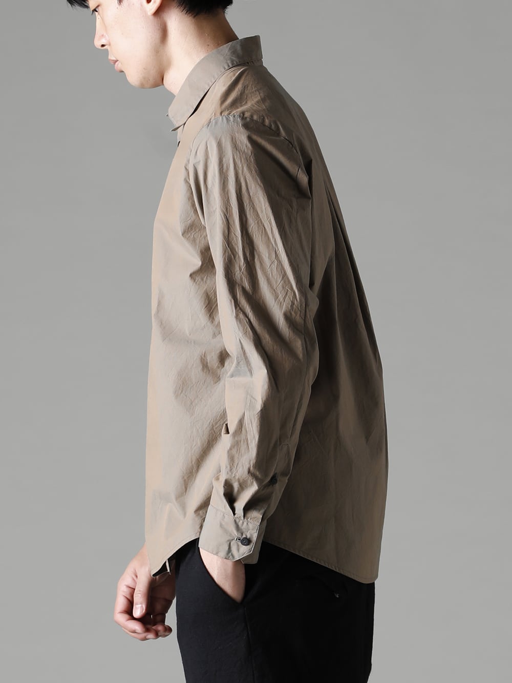 NOUSAN(ノウザン) 22-23AW(秋冬) コンセプトを大事にコーディネート - Shirt-a-Tamamushi 玉虫 シャツ 3-003