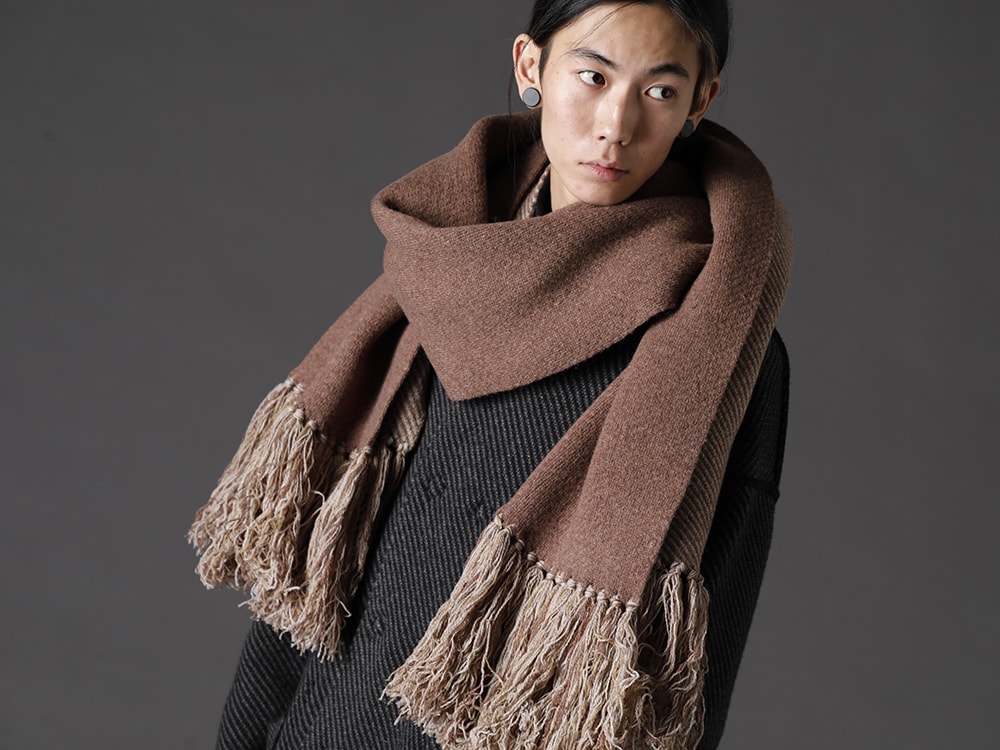 The Viridi-anne 22-23AW Knit outerwear that makes the most of softness and the silhouette's deftness  - VI-3528-06-Black Reversible Knit Blouson Black  2-005