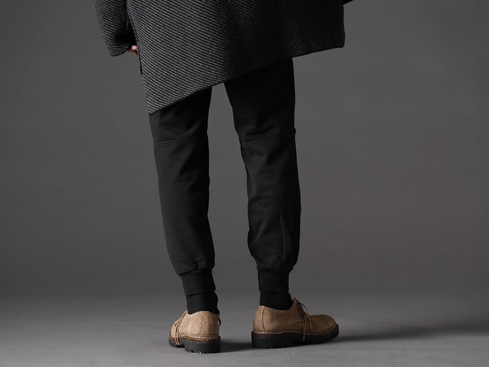 The Viridi-anne 22-23AW Silhouettes that are easy to balance with this season's outerwear - VI-3540-04Cotton brushed lining Jogger pants Classic Derby Sole Rubber Norwegian Process - Horse Full Grain Leather - 792V_N CO93T 3-003