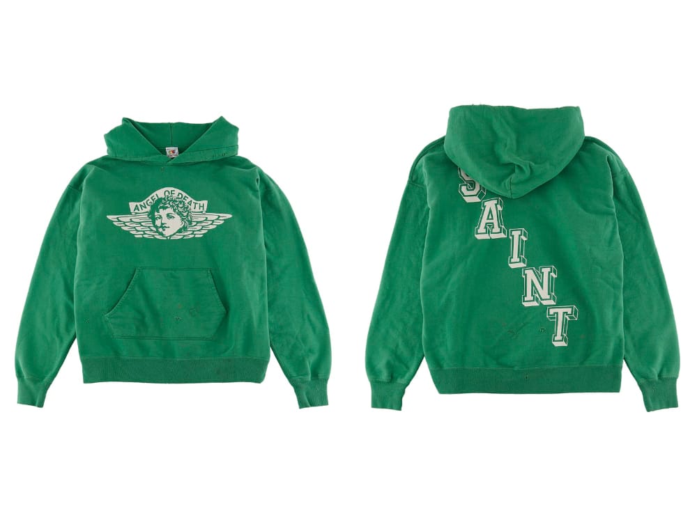 SAINT MICHAEL 2022-23AW - ©️SAINT M×××××× 2022-23秋冬系列的第7弹单品将于11/23 (周三) 上午10点日本时间在网购、店铺同时发售! - SM-A22-0000-023(ANGEL Hoodie) - 1-008