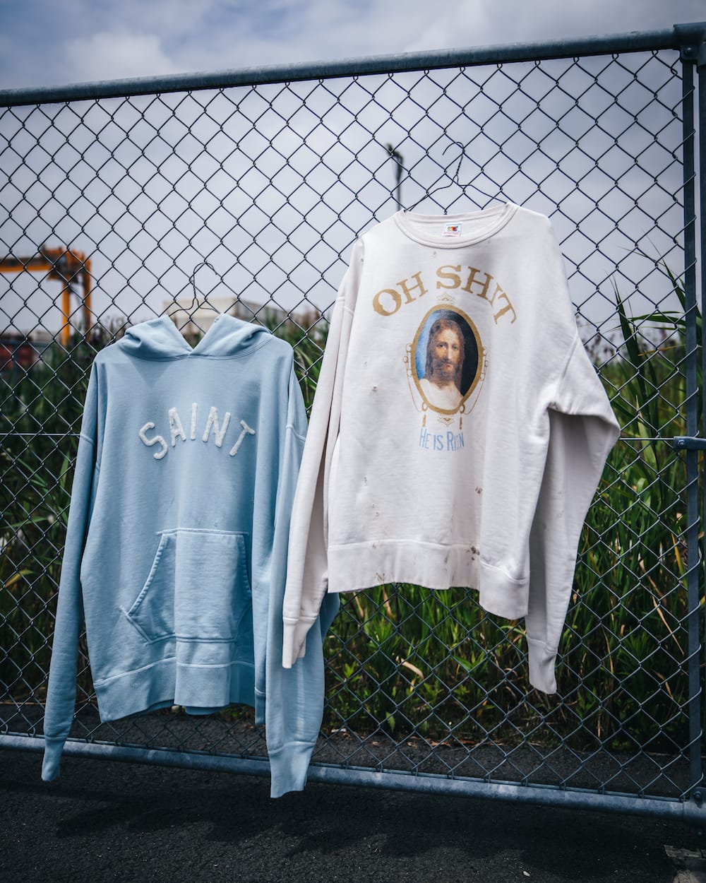 SAINT MICHAEL 2022-23AW - ©️SAINT M×××××× 2022-23秋冬系列的第7弹单品将于11/23 (周三) 上午10点日本时间在网购、店铺同时发售! - SM-A22-0000-014(OH SHIT Sweat shirt) - 1-012