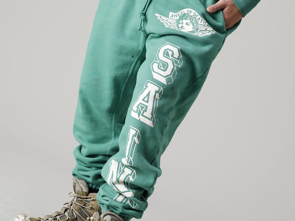 SAINT MICHAEL 2022-23AW - ©️SAINT M×××××2022-23秋冬系列的第7次发布!现在店铺和网上销售同时发售! - SM-A22-0000-029(ANGEL Sweat Pants) - 1-010