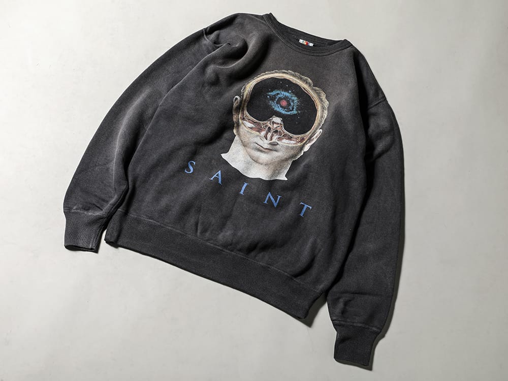 SAINT MICHAEL 2022-23AW - ©️SAINT M×××××2022-23秋冬系列的第7次发布!现在店铺和网上销售同时发售! - SM-A22-0000-016(FACE スSweat shirt) - 1-012