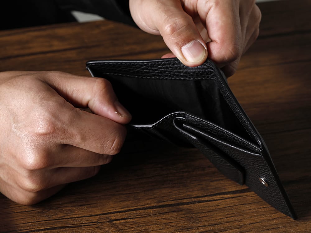 Maison Margiela 22-23AW Styling No. 1 Compact Bifold < 2-fold wallet with excellent storage and usability > - S56UI0140-Compact Bi Fold 1-004