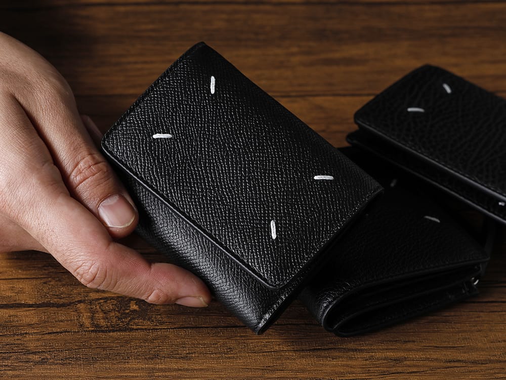 Maison Margiela 22-23AW No. 3 Zip Compact Trifold < Trifold wallet with multiple card storage in compact body > - SA3UI0017-Zip Compact Tri Fold 3-002