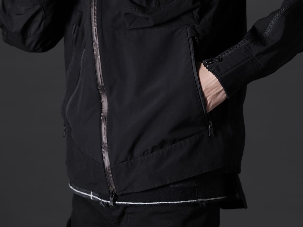 ザ ヴィリディアン 2022-23AW - 機能素材を取り入れたブランド定番のタクティカルシリーズ - VI-3508-06-Black(タクティカル ジャケット ブラック) - 2-005
