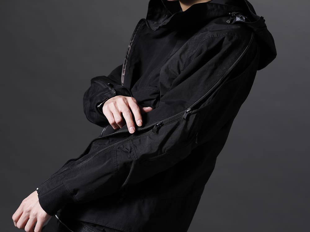 ザ ヴィリディアン 2022-23AW - 機能素材を取り入れたブランド定番のタクティカルシリーズ - VI-3508-06-Black(タクティカル ジャケット ブラック) - 2-006