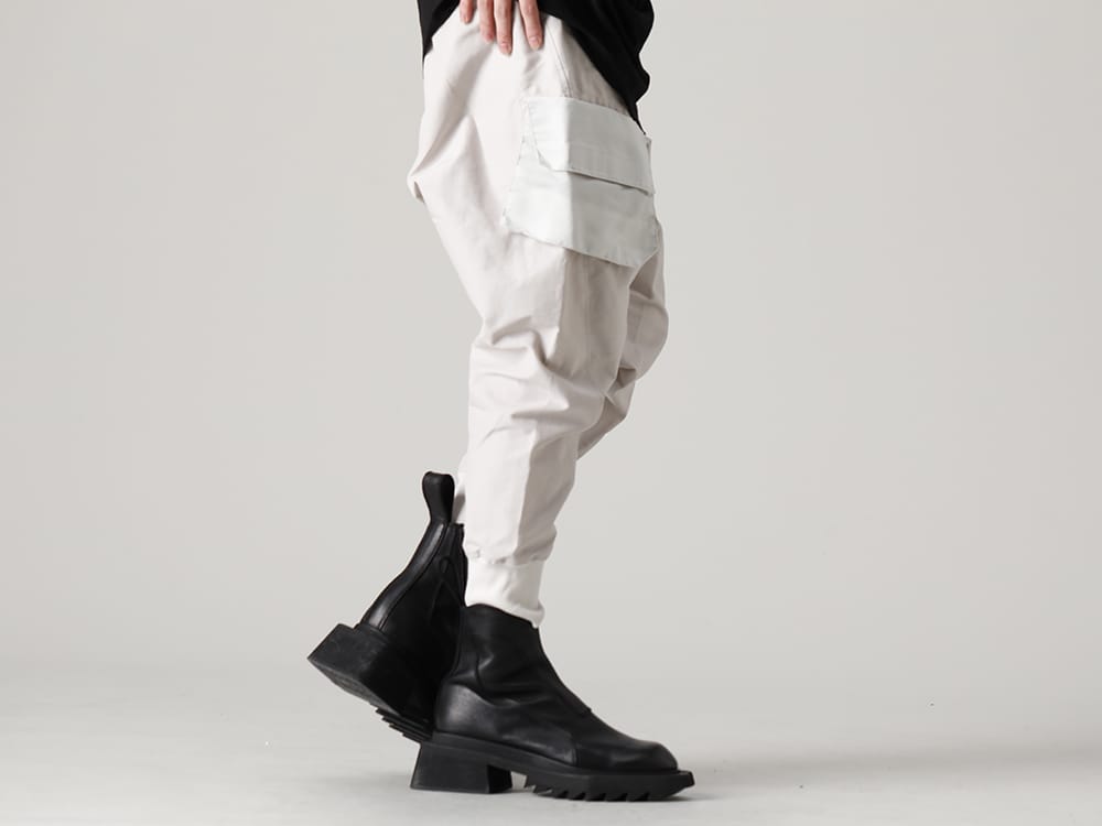 ユリウス 2022-23AW - JULIUS(ユリウス) 2023PSコレクションより第2弾目のアイテムがデリバリー！只今より店頭・通販共に販売スタート！   - 807PAM1-Light-Gray(コットンスウェット サルエルパンツ ライトグレー) - 2-009