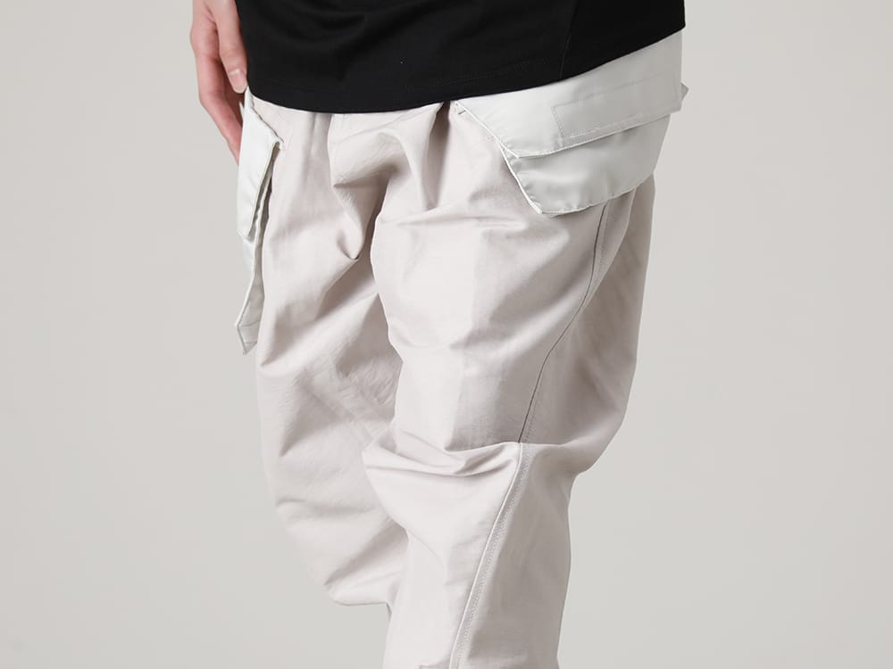 ユリウス 2022-23AW - JULIUS(ユリウス) 2023PSコレクションより第2弾目のアイテムがデリバリー！只今より店頭・通販共に販売スタート！   - 807PAM1-Light-Gray(コットンスウェット サルエルパンツ ライトグレー) - 2-011