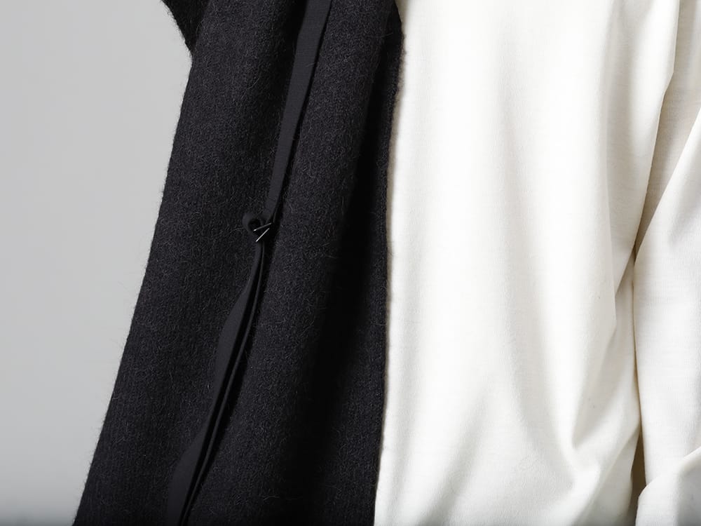 ユリウス 2022-23AW - JULIUS(ユリウス) 2023PSコレクションより第2弾目のアイテムがデリバリー！只今より店頭・通販共に販売スタート！   - 807STU1(ベビーアルパカ糸 アルパカニットストール) - 3-005