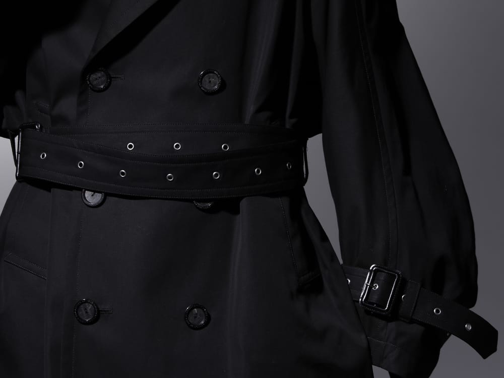 タカヒロミヤシタ ザソロイスト 2022-23AW - A trench coat with fine details to enjoy. - sj.0010AW22(ダブルジップ バルーンシェイプド トレンチコート) - 2-005