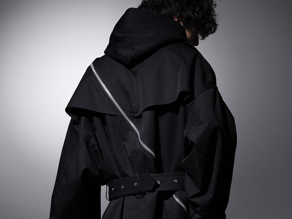 タカヒロミヤシタ ザソロイスト 2022-23AW - A trench coat with fine details to enjoy. - sj.0010AW22(ダブルジップ バルーンシェイプド トレンチコート) - 2-008