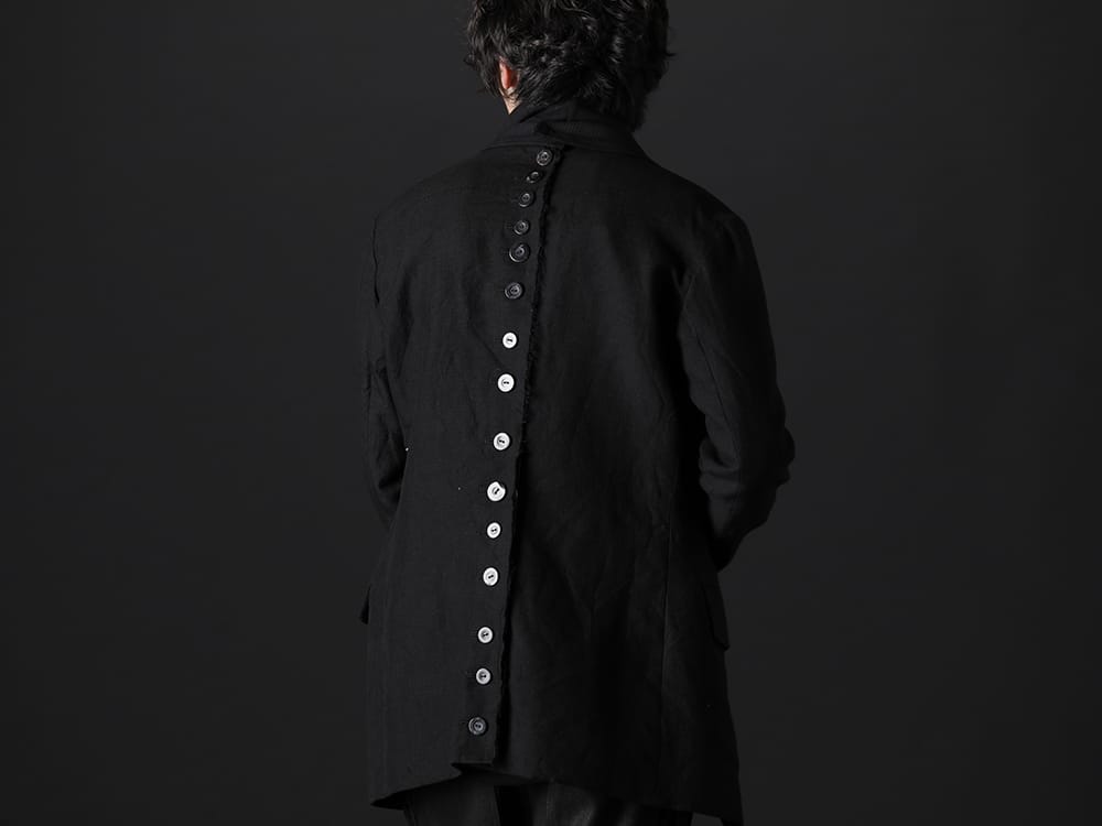 ヌード マサヒコマルヤマ 2022-23AW - ブランドらしいディテールのリバーシブルジャケット - NU-1651(リバーシブル オーバーサイズ ジャケット) - 2-003