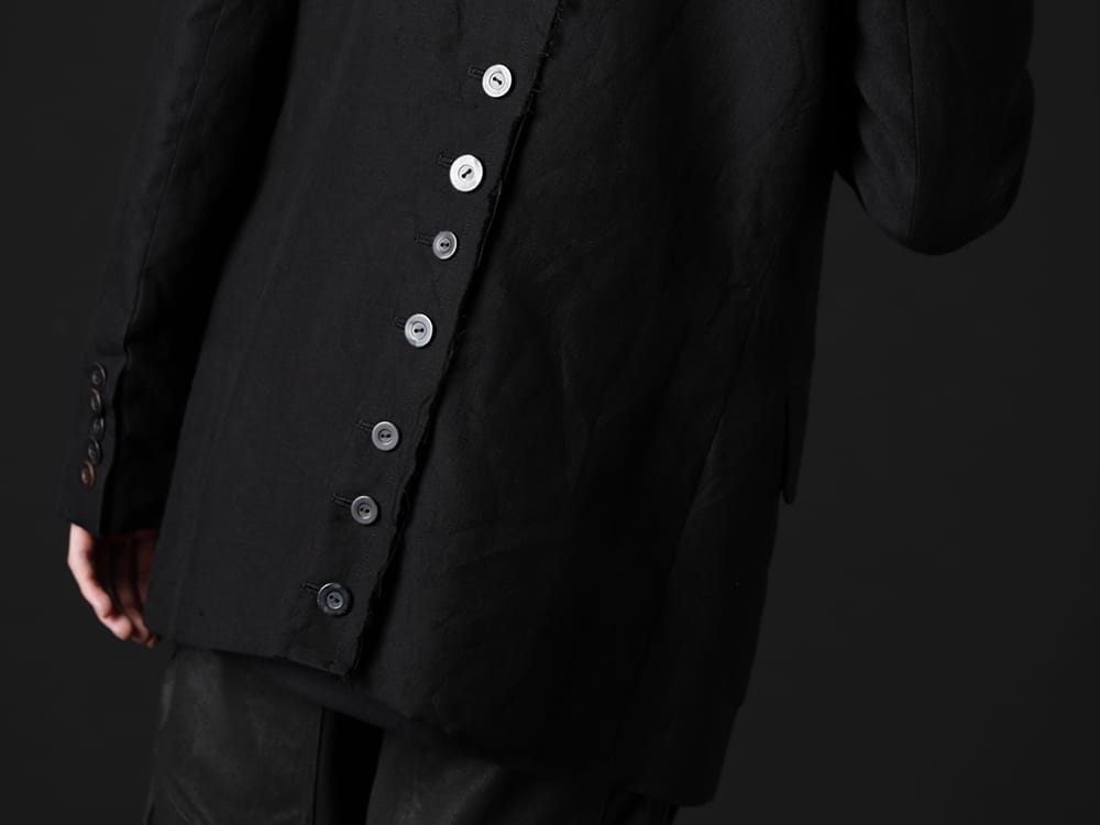 ヌード マサヒコマルヤマ 2022-23AW - ブランドらしいディテールのリバーシブルジャケット - NU-1651(リバーシブル オーバーサイズ ジャケット) - 2-007